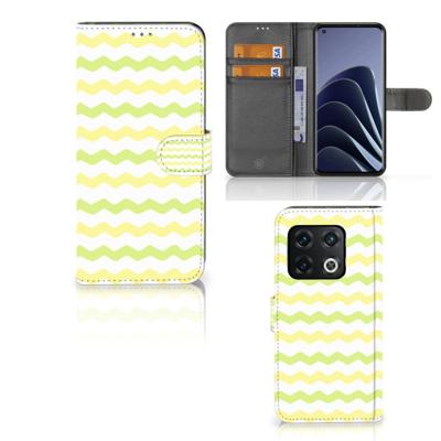OnePlus 10 Pro | Telefoon Hoesje | Waves Yellow OnePlus 10 Pro | Telefoon Hoesje | Waves Yellow