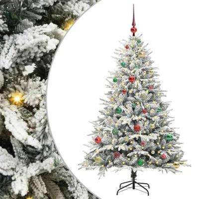 VidaXL Artificial pre-lit kerstboom met ballenset groen 150 cm VidaXL Artificial pre-lit kerstboom met ballenset groen 150 cm