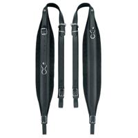 Boston 80-L-CV Accordeonriemen, 80-96 bas, 8cm breed, velours - thumbnail