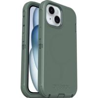 Otterbox Defender Backcover Apple iPhone 16e, iPhone 15, iPhone 14, iPhone 13 Groen MagSafe compatible - thumbnail