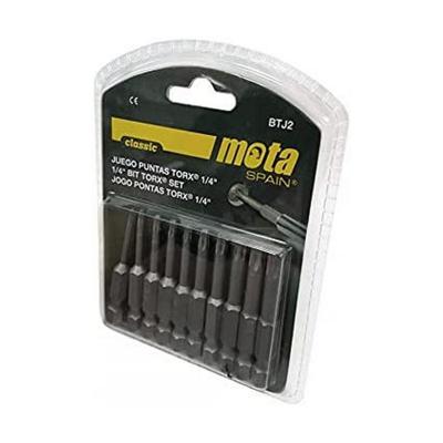 Set van tips Mota btj2 50 mm 10 Stuks Set van tips Mota btj2 50 mm 10 Stuks