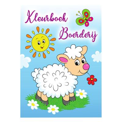 Mondikaarten Kleurboek boerderij