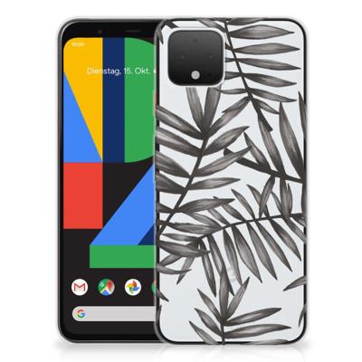 Google Pixel 4 | TPU Case | Leaves Grey
