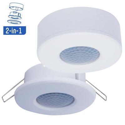 LED&apos;s Light Plafond Bewegingsmelder - Bewegingssensor en daglichtsensor - 360 graden detectie - 8 meter bereik