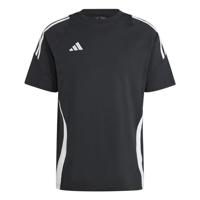 adidas Tiro 24 Sweat T-Shirt Zwart Wit - thumbnail