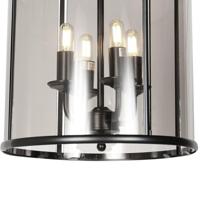 Steinhauer Klassieke hanglampPimpernel zwart 4-lichts - 5972ZW - thumbnail