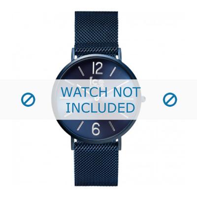 Horlogeband Ice Watch 012712 / 012713 / 012778 Onderliggend Staal Blauw 20mm