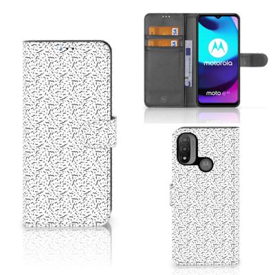 Motorola Moto E20 | E30 | E40 | Telefoon Hoesje | Stripes Dots