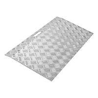 SecuCare drempelhulp alu type 2, breed 78cm hoogte 3-7cm - thumbnail