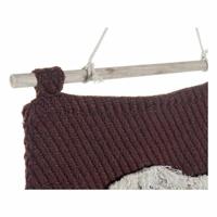 Wanddecoratie DKD Home Decor Rood Natuurlijk Boho 45 x 2 x 115 cm - thumbnail