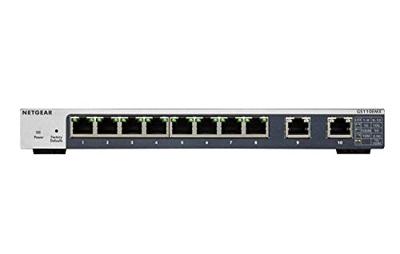 NETGEAR GS110EMX Managed L2 10G Ethernet (100/1000/10000) Zwart