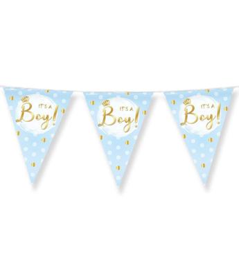 Paperdreams Party Vlag it's a boy Paperdreams Party Vlag it's a boy