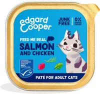 Cat adult pate sAlmon/chicken 85g Edgard & Cooper - Edgard en cooper - thumbnail
