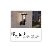 Paulmann 94396 Wandlamp E27 Donkergrijs - thumbnail