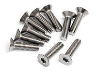 Titanium flat head screw m5x20mm (10pcs) - thumbnail