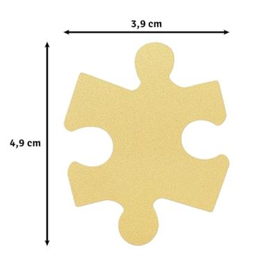 Vaessen Creative • figuurpons puzzelstuk jumbo