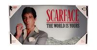 Scarface Glass Poster The World Is Yours (Grey Background) 60 x 30 cm - thumbnail