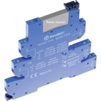 Finder 93.63.3.125 Relaissocket Met houderbeugel, Met LED, Met EMC-ontstoringsschakeling Geschikt voor serie: Finder serie 34 Finder 34.51, Finder 34.81 Tray 1 - thumbnail