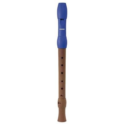 Hohner B95842 Alegra sopraanblokfluit, barokboring, blauw