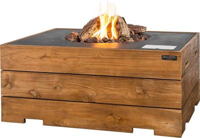 Happy Cocooning: CT Teak Lounge Dining Rechthoek - Antraciet