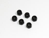 Nylon Self-lock Nut M4 (6) Buggy/Truggy (1230040) - thumbnail