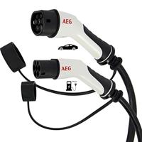 Laadkabel - AEG - 5124 - 32A voor elektrische voertuigen & plug-in hybrides - 5m - Driefasig 32A 480V AC - thumbnail