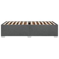 Bedframe zonder matras 90x200 cm stof donkergrijs - thumbnail