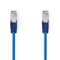 Nedis CCGL85121BU20 Cat5e-kabel Sf/utp Rj45 Male Rj45 Male 2.00 M Rond Pvc Blauw Label - thumbnail