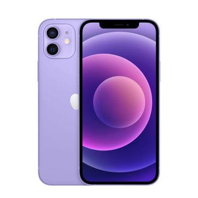 Refurbished iPhone 12 128 GB Paars Als nieuw + Nieuwe batterij