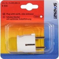 Scanpart 2480500012 E516 Stekker en Ra Zij-ingang Wit