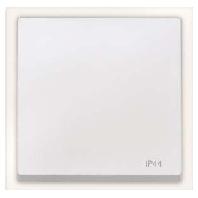 Merten 433019 Wisselschakelaar Afdekking System M Polar-wit 1 stuk(s) - thumbnail