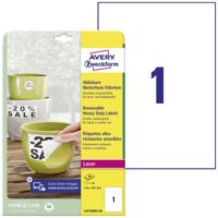 Etiket avery l4775rev-20 210x297mm wit 20stuks - thumbnail