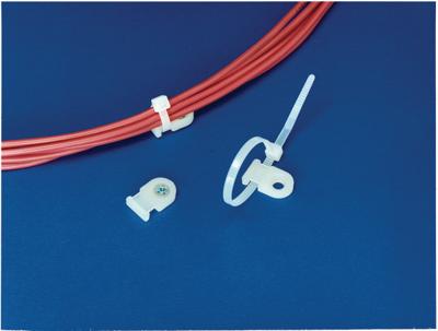 HellermannTyton MB2-PA66-BK Bevestigingssokkel Schroefbaar, Nieten 151-28210 Zwart 1 stuk(s)
