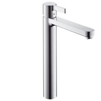 Hansgrohe Metris S verhoogde wastafelkraan Highriser chroom 31022000 - thumbnail