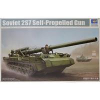Trumpeter 1/35 2S7 Self-propelled Gun Military Model Kit - thumbnail