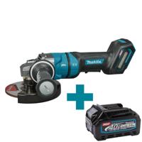 Makita ga051gz | 40 v max | haakse slijper | 150 mm | body | zonder accu's & lader - ga051gz - thumbnail