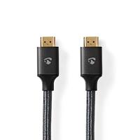 Ultra High Speed HDMI-Kabel | HDMI Connector | HDMI Connector | 8K@60Hz | 48 Gbps | 5.00 m | Rond | 6.7 mm | Gun Metal Grijs | Cover Box - thumbnail