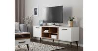Beliani - ALLOA - TV-meubel - Wit - Spaanplaat - thumbnail