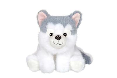 Pluche knuffel Floppy Choopy Husky - GIPSY TOYS - 22 cm - Grijs/Wit