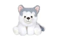 Pluche knuffel Floppy Choopy Husky - GIPSY TOYS - 22 cm - Grijs/Wit - thumbnail