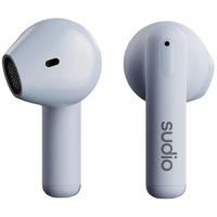 sudio A1 Blue, oordopjes met bluetooth, touch control met compacte draadloze oplaadschaal, IPX4-beschermd, geluidsdoorlatende hoofdtelefoon met geïntegreerde microfoon, premium kristalgeluid - thumbnail