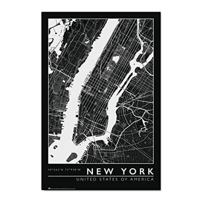 Poster New York City Map 61x91,5cm