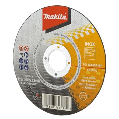Makita Doorslijpschijf 115X1.2Mm RVS - D-65953
