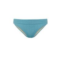 Cyell bikinibroekje Azure Sky met textuur blauw/goud - thumbnail