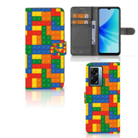 OPPO A77 5G | A57 5G | Telefoon Hoesje | Blokken - thumbnail