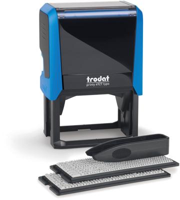 Trodat Doe-het-zelf stempel Printy Typo 4927 4.0, op blister Trodat Doe-het-zelf stempel Printy Typo 4927 4.0, op blister