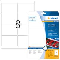 Etiket herma 4575 99.1x67.7mm folie wit 160st - thumbnail