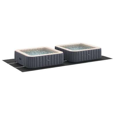 VidaXL Zwembad grondzeil zwart 640 x 321 x 0,1 cm niet-geweven stof VidaXL Zwembad grondzeil zwart 640 x 321 x 0,1 cm niet-geweven stof