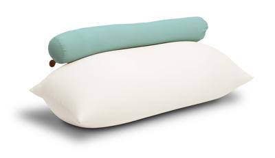 Terapy Toby rugleuning zitzak - Lichtblauw | 160cm x 25cm x 25cm