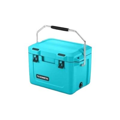 Geïsoleerde koelbox - DOMETIC - Patrol 20 - 19L - RVS draaggreep - Houdt ijs meerdere dagen vast - Blauw